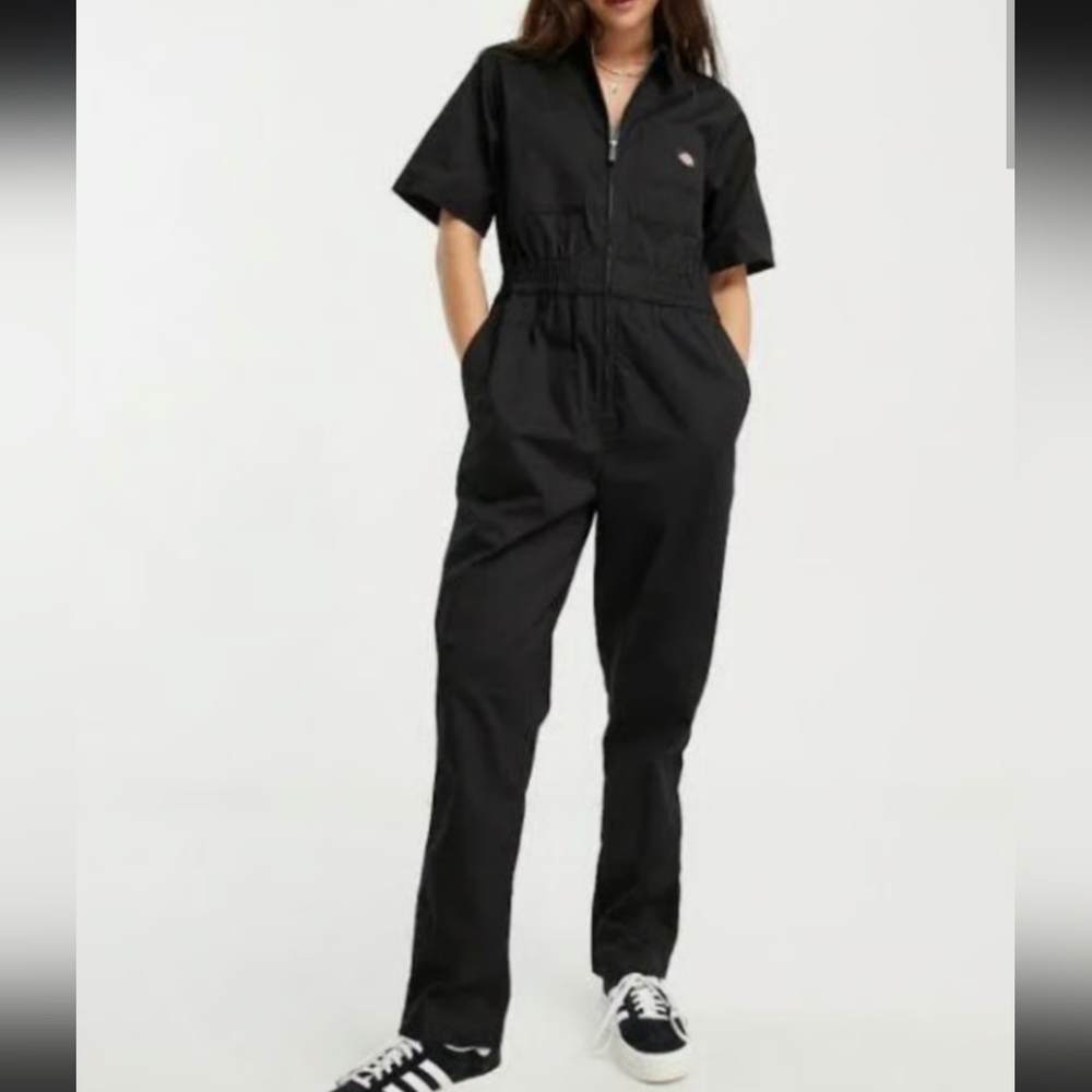 Dickies Black Women's Utility Jumpsuit